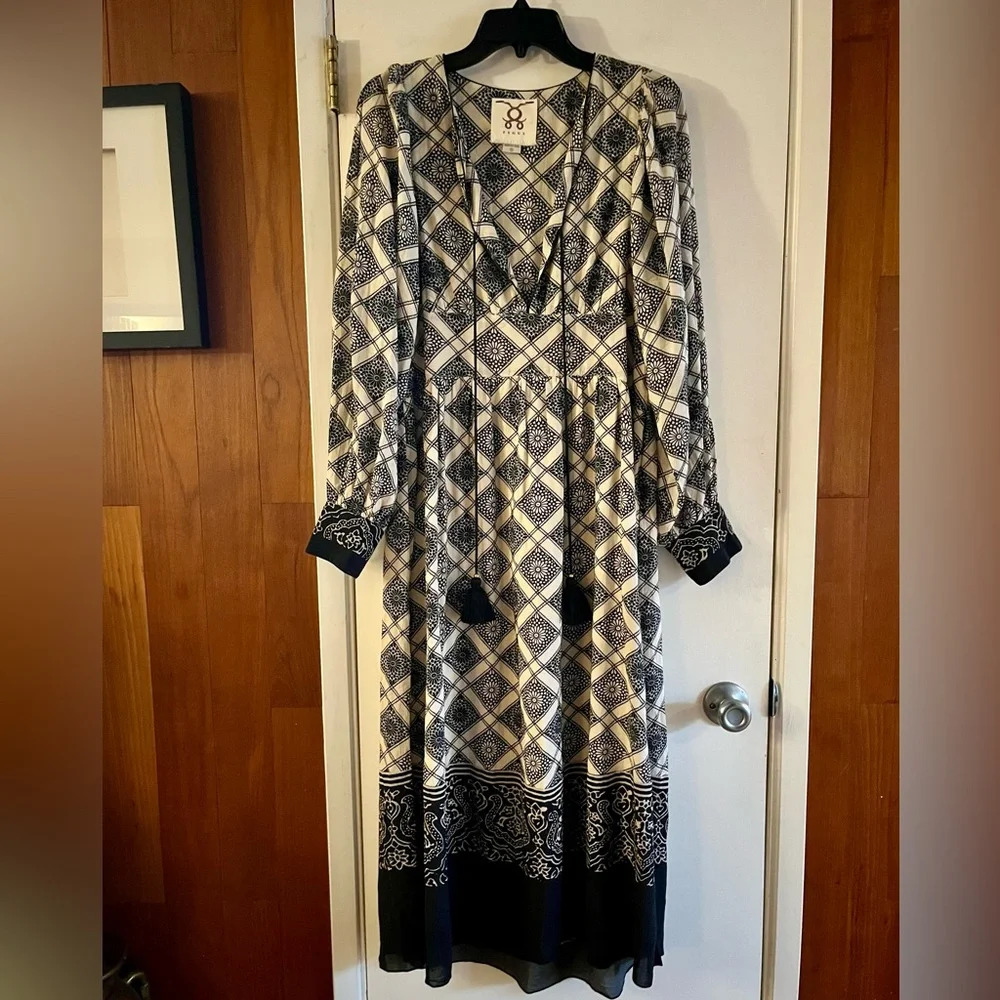 Figue Tasseled Midi Dress - Picture 2 of 6